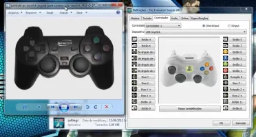 Software Para configurar controle generico no PC
