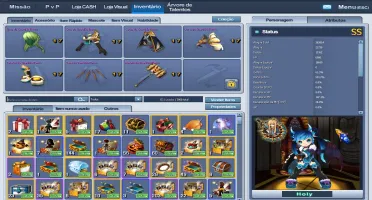 Conta Grand Chase History- Todos os personagens SS