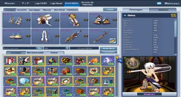 Conta Grand Chase History- Todos os personagens SS