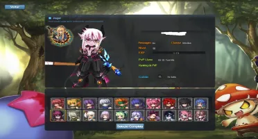 Conta Grand Chase History- Todos os personagens SS