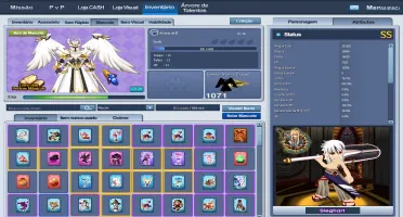 Conta Grand Chase History- Todos os personagens SS