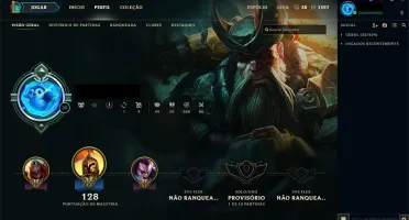 Conta Platina 80 Champs 20 Skina Criada na season 3