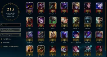 Conta LOL diamante 4