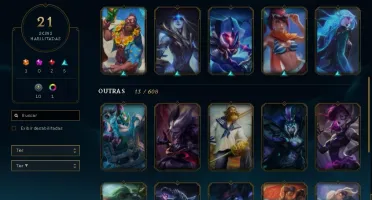 Conta LOL diamante 4