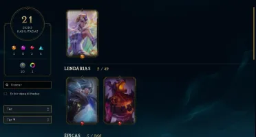 Conta LOL diamante 4
