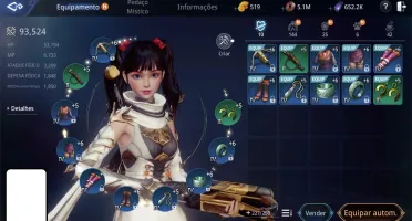 Erbalista - Arqueira - MIR4 - Nivel 78 - 93000 Power NA73