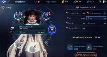 Erbalista - Arqueira - MIR4 - Nivel 78 - 93000 Power NA73