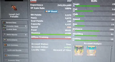 Royal Paladin - Level 247 - Celebra