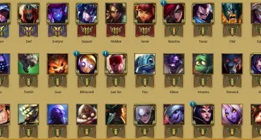 LoL - Conta PLATINA (Troco por RP)