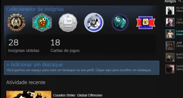 Conta Steam + Cs Go + Skins