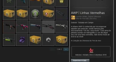 Conta Steam + Cs Go + Skins