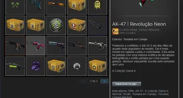 Conta Steam + Cs Go + Skins