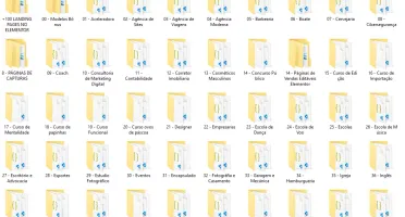 1000 Páginas De Vendas +100 Landing Pages No Elementor.