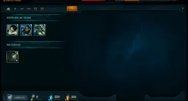 Conta LOL Platina 5 (Sem MD10) + Algumas Skins + Runas AP/AD