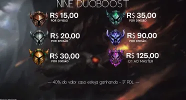 NINE | Contas & EloJob