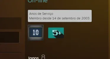Conta steam 19 anos