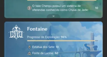 Conta Genshin Impact End Game (Parada desde 2025 em Natlan)