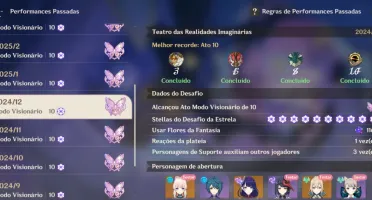 Conta Genshin Impact End Game (Parada desde 2025 em Natlan)