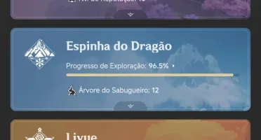 Conta Genshin Impact End Game (Parada desde 2025 em Natlan)