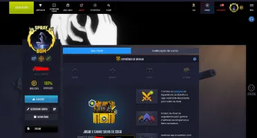 Conta csgo prime lvl 17 gc, md10 mm integridade otima.