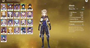 Genshin Impact AR 48+ KEQING, ZHONGLI, VENTI+++ ARMAS 5* ETC