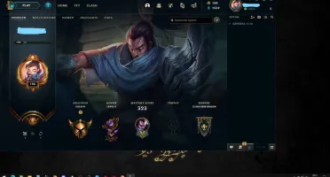 CONTA LOL OURO 4 334 SKINS
