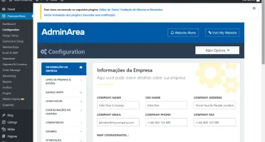 Guia Comercial Responsivo - Tema Wordpress