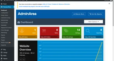 Guia Comercial Responsivo - Tema Wordpress