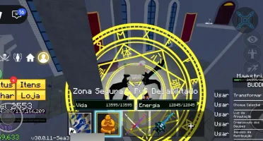 Conta de blox fruits Full com +7k robux gastos