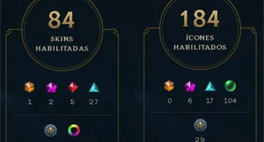 VENDO CONTA LEAGUE OF LEGENDS