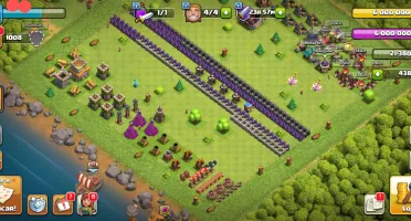 Conta Clash of clans CV 8full preço justo