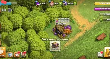 Conta Clash of clans CV 8full preço justo