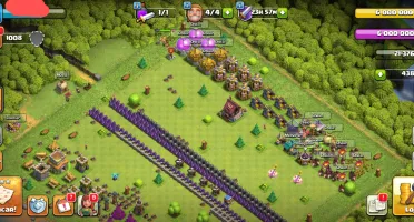 Conta Clash of clans CV 8full preço justo