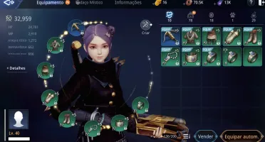 ✅ Conta Mir4 2 personagens lvl 40!✅
