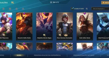 Conta Wild Rift Esmeralda II, 76lv