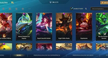 Conta Wild Rift Esmeralda II, 76lv