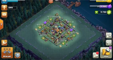 Conta Clash of Clans CV11 - Bem upada - 13700 gemas