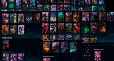 Conta Lol Platina 4 duo/flex Main ADC