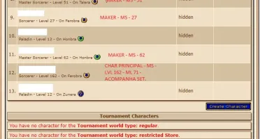 MASTER SORCERER - LEVEL 162 - ML 71 BARRA