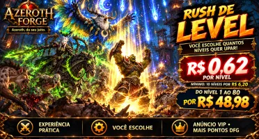 Rush De Level Wow | Você Escolhe Os Níveis | R$ 0,62 Por Lvl