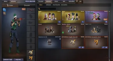 CONTA CROSSFIRE 25 VIPS E MUITAS MNS PERMANENTES NO PRECINHO