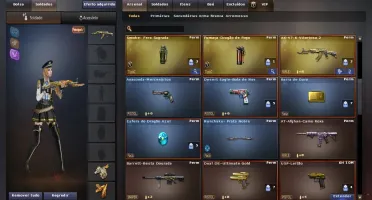 CONTA CROSSFIRE 25 VIPS E MUITAS MNS PERMANENTES NO PRECINHO
