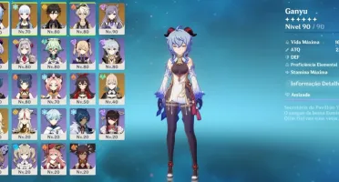 CONTA GENSHIN AR 55 (GANYU,AYAKA,ZHONGLI,KEQING,QIQI,JEAN)