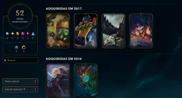 [Entrega Automática] Lol Esmeralda, 52 Skins, 27K Ea, Lvl 64