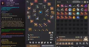 Conta Black desert