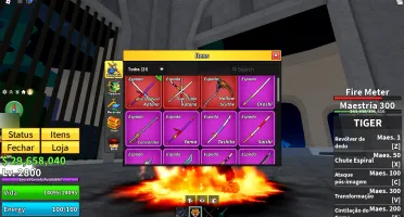 Lv2800 + Godhuman + Tiger + Cdk + Ttk + Skull Guitar + Foice