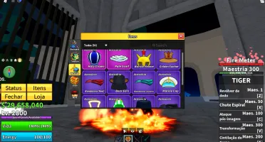 Lv2800 + Godhuman + Tiger + Cdk + Ttk + Skull Guitar + Foice