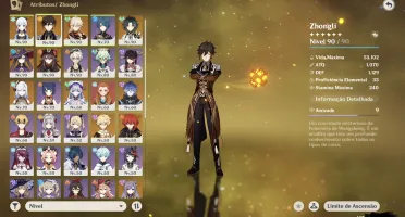Conta Genshin Impact Rank 56