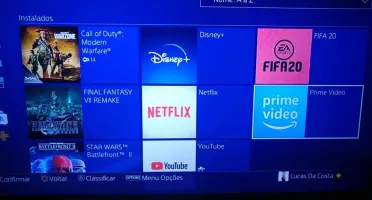 Conta Play Station