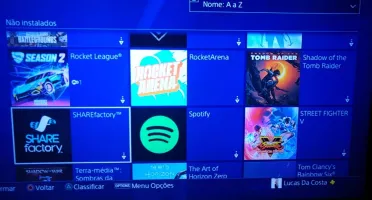 Conta Play Station